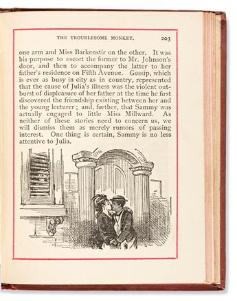 (MEDICINE.) Edward Bliss Foote. Science in Story. Sammy Tubbs, the Boy Doctor, and Sponsie, the Troublesome Monkey.